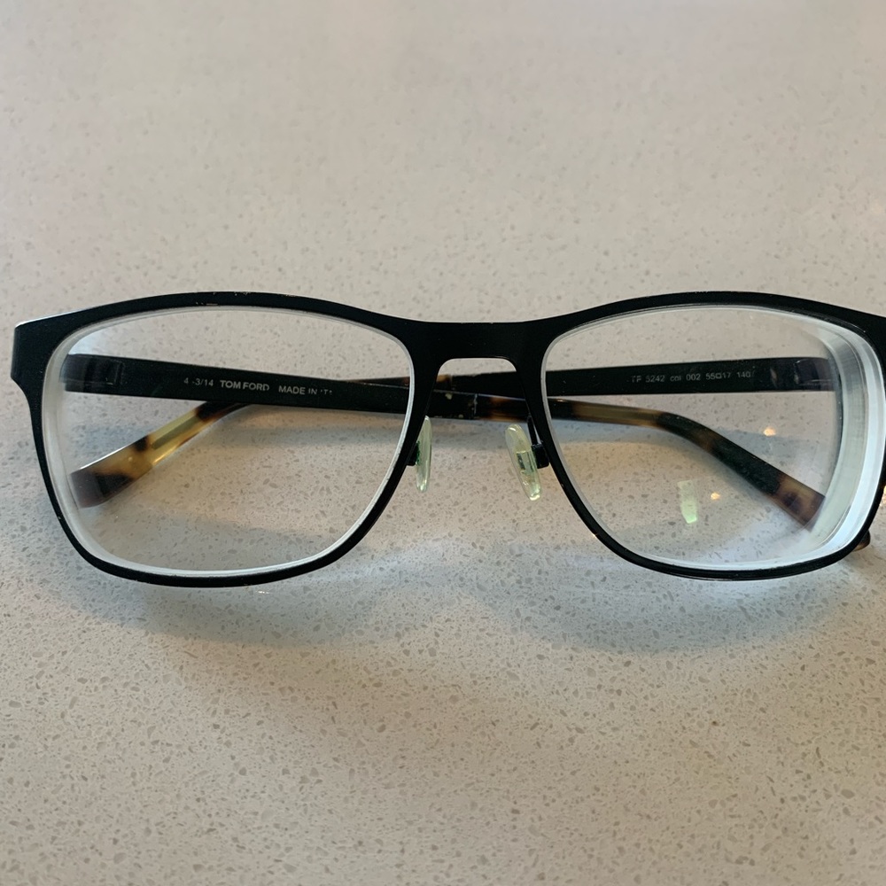 Tom Ford metal frame eyeglasses